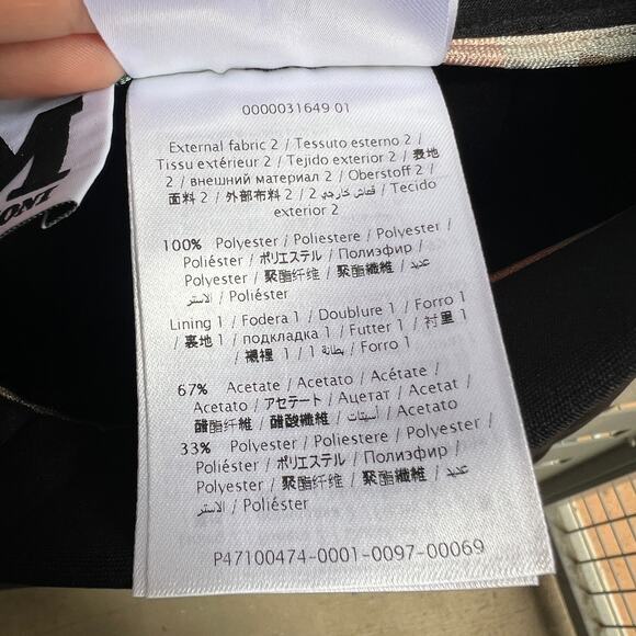 Missoni Black Neoprene Lace Panel Mini Skirt Size IT 40 - Picture 6 of 7